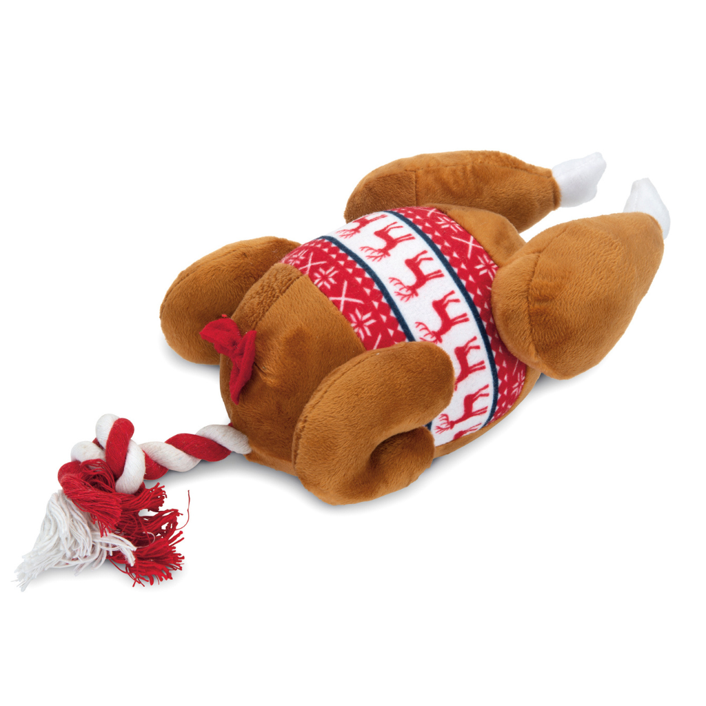 Hundespielzeug-Weihnachtsspielzeug-Truthahn-für-Hunde-Beeztees